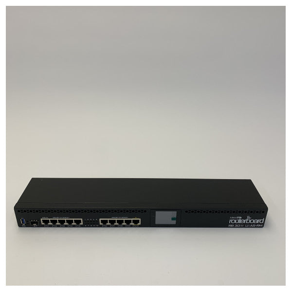 MikroTik RB3011UiAS-RM RouterBoard 10x Gigabit-Ports 1U-Rackmount-Router