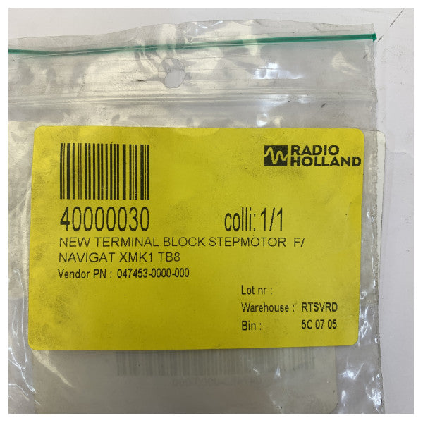 Sperry Marine NAVIGAT X MK1 žiroskopski kompas 6-polni priključni blok 047453