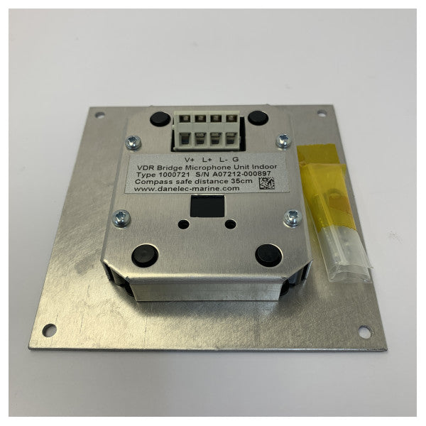 Danelec BMU-001 sillan mikrofoniyksikkö sisäkäyttöön VDR DM100 DM200 DM300 DM400 DM500