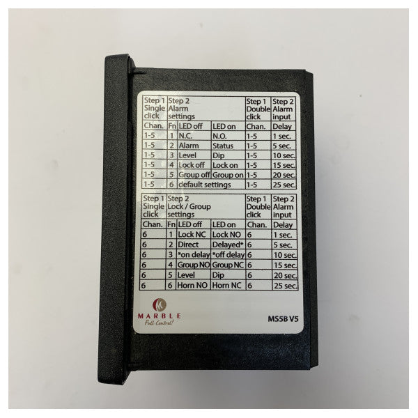 Marble MS 5B Marine Alarm Unit - Professional Yacht Monitoring System