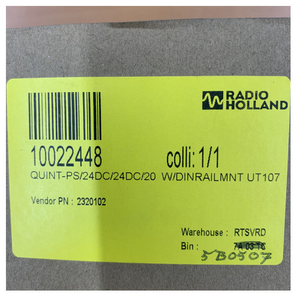 Phoenix Contact QUINT-PS/24DC/24DC/20 DC/DC pretvarač 24V 20A 2320102 - nekorišten