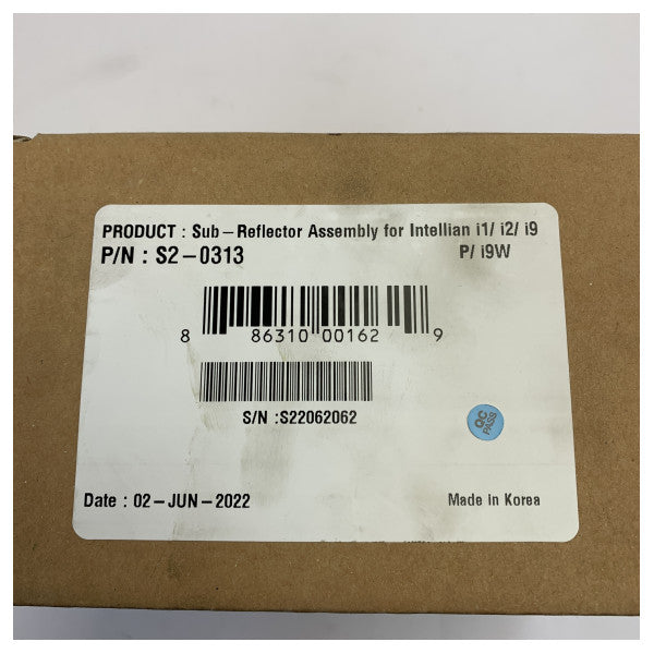 Ensemble sous-réflecteur Intellian TVRO pour i2, i9P, i9W TV satellite marine - S2-0313