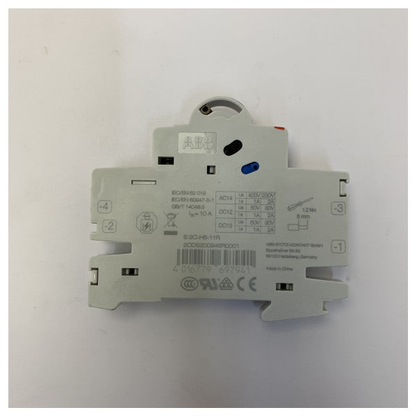 Contatto ausiliario ABB S2C-H6-11R 1NO/1NC per montaggio su guida DIN