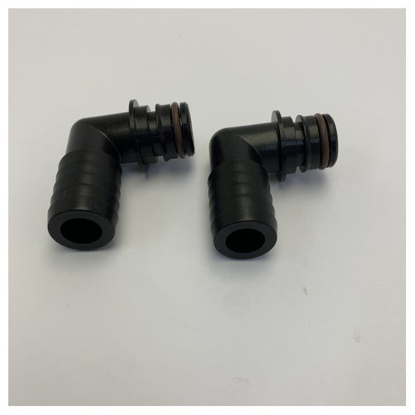 Flojet 20381-018 90 Degree Elbow Hose Barb Port Fitting 3/4inch