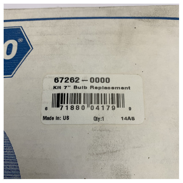 Żarówka zamienna do reflektora morskiego Jabsco 67262-0000 7 cali - 12V