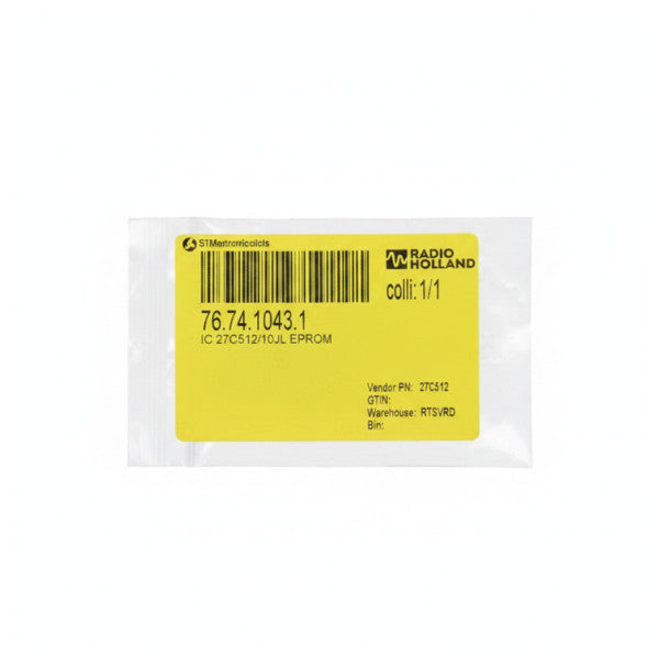 STMicroelectronics M27C512-10F1 EPROM IC 512Kb nieulotna pamięć 27C512-10JL