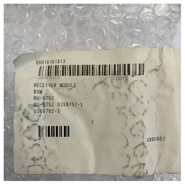 Furuno DRS2D tutka-anturin vastaanotinmoduuli RU-9752 03S9752-3