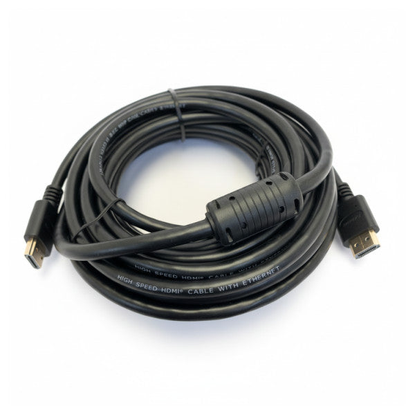 10 m korkealaatuinen HDMI-kaapeli ferriittisydämellä - alhainen häiriö