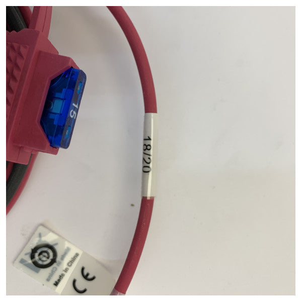 Motorola HKN4137B Cabo de alimentação DC 12V para rádio móvel GM340 GM360 DM3400 - fusível de 15A