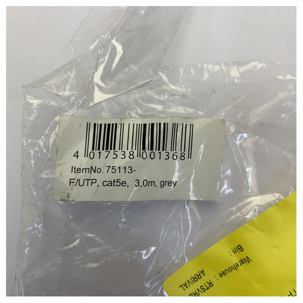 ACT IB4003 Cat6 S/FTP LSZH Ethernet patchkabel - skærmet RJ45 - 3m