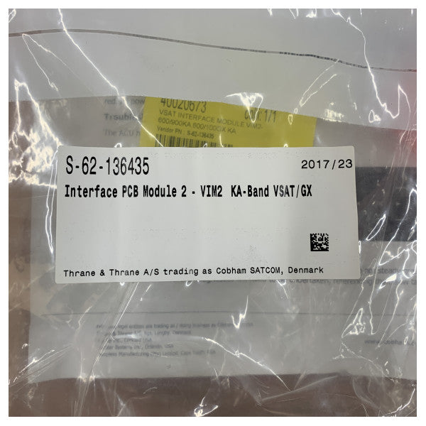 Cobham SAILOR VSAT Arayüz Modülü 600/900ka 100GX Ka - 62-136435