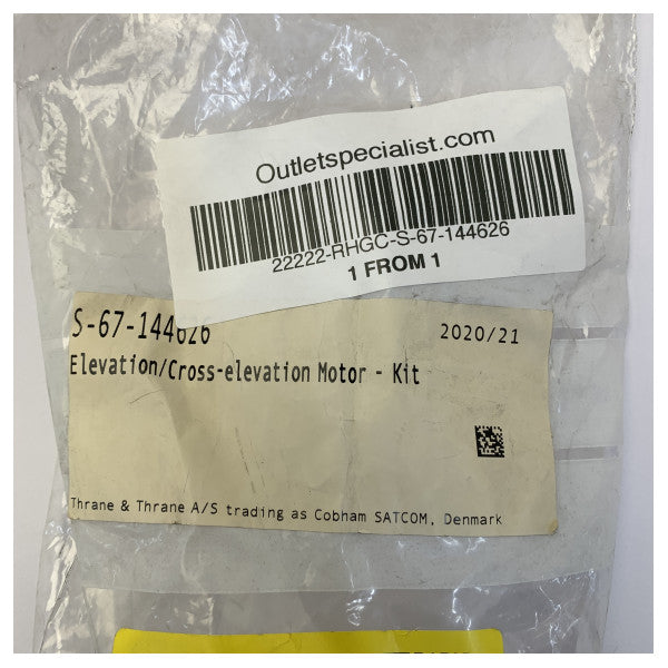 Cobham SAILOR 500 FBB Elevation Motor Kit 67-144626 Stepper Motor