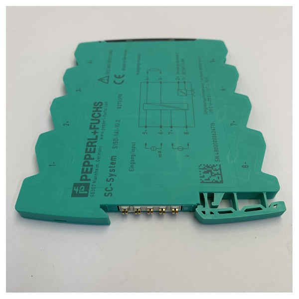 Pepperl+Fuchs S1SD-1AI-1U.2 Signalkonditionerare 24VDC ±10V DIN-skenemontering