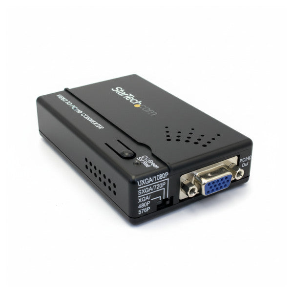 StarTech VID2VGATV2 Composite- og S-Video til VGA-videokonverter