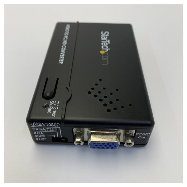 StarTech VID2VGATV2 Composite- og S-Video til VGA-videokonverter