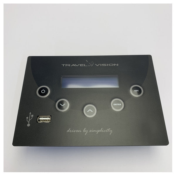 Travelvision TVRO S MCM-Unit E5000200 Unidade de Controlo de TV por Satélite Marítima