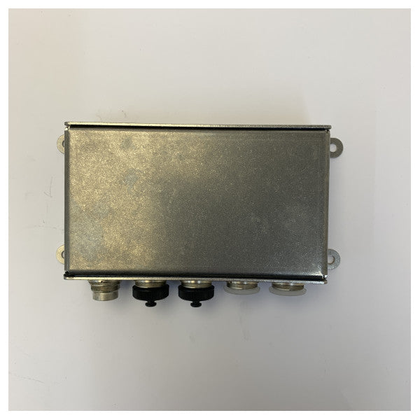 Orlaco MultiView Dual Box 4-kamerors ingång rostfritt stål marin videoswitch