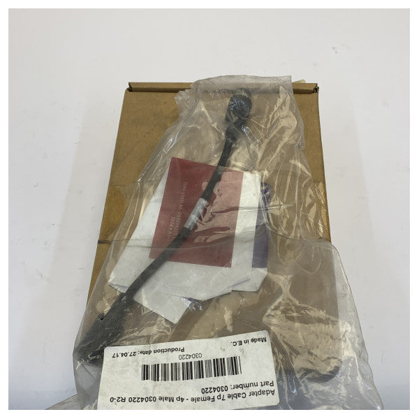 Orlaco MultiView Dual Box 4-kamerors ingång rostfritt stål marin videoswitch