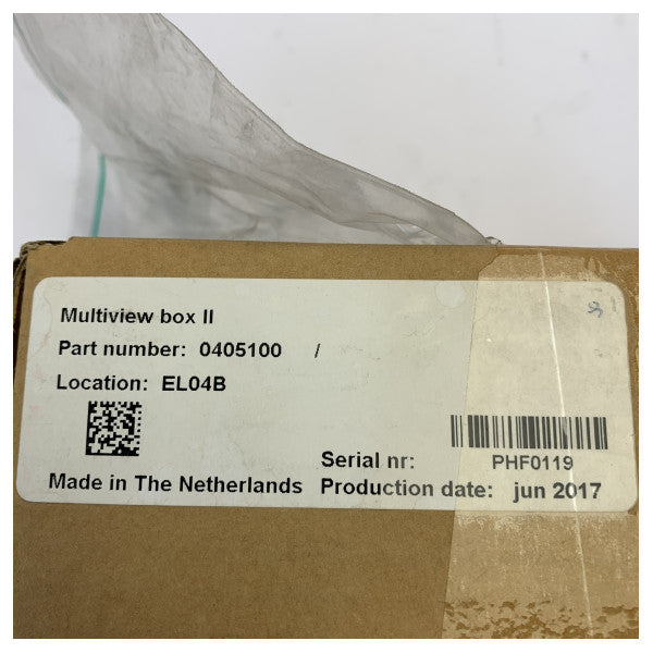 Orlaco MultiView Dual Box 4-kamerors ingång rostfritt stål marin videoswitch