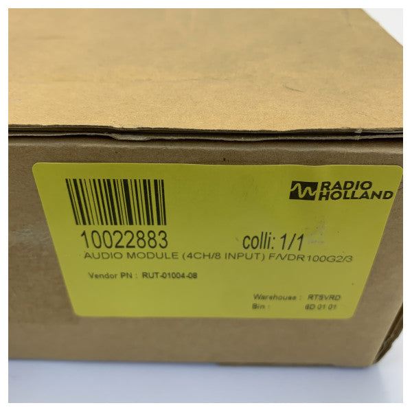 Rutter VDR 100G2/3 lydmodul RUT-01004-08 | 4CH/8 innganger marineelektronikk