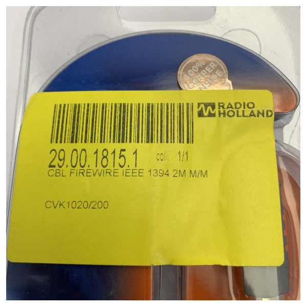 كابل بيانات FireWire 1394 من Bandridge