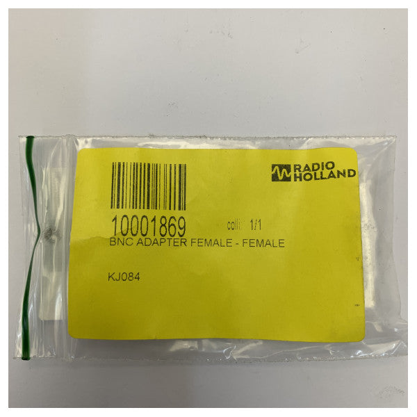 Адаптер ВЧ-роз’єма Intronics BNC гніздо - BNC гніздо 75 Ом - KJ084