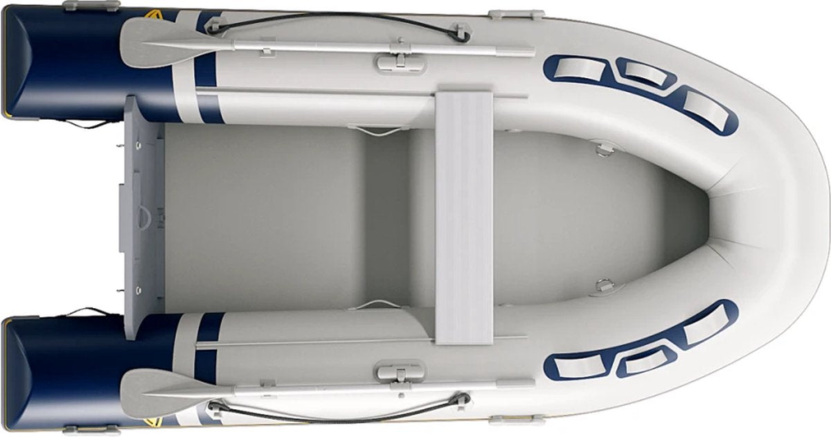 イエローV Vetus VB270 インフレータブルディンギー 2.7M エアデッキ付