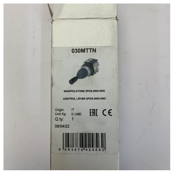 New-Elfin 030MTTN Kontrollur tal-Joystick 2-Pożizzjoni 2 Ritorn b'Molla