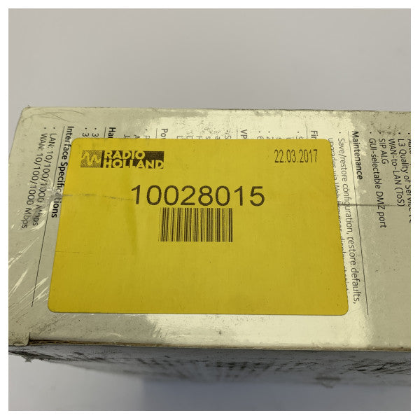 Netgear ProSafe FVS318G-200EUS VPN firewall рутер с 8 гигабитови порта