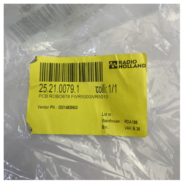 Furuno VDR PCB ROBO-678 pour enregistreur de données de voyage VR-3010 et VR-5010