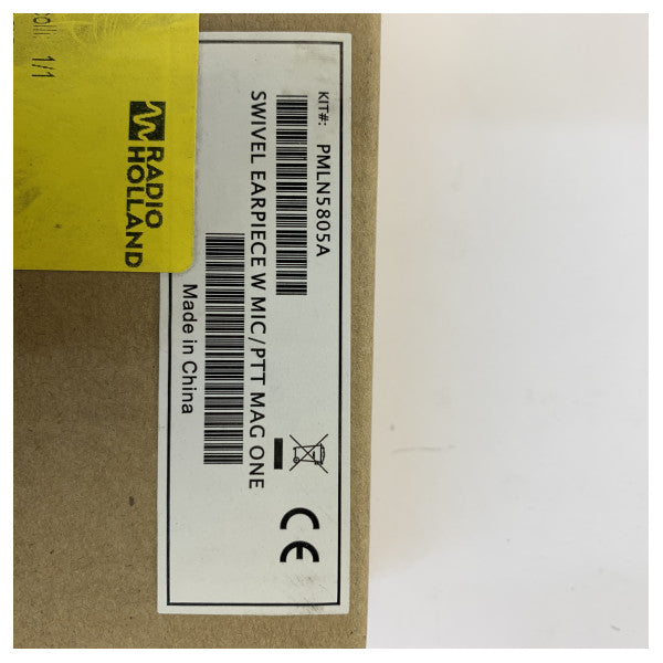Auricular giratorio Motorola Mag One PMLN5805A con micrófono en línea y PTT