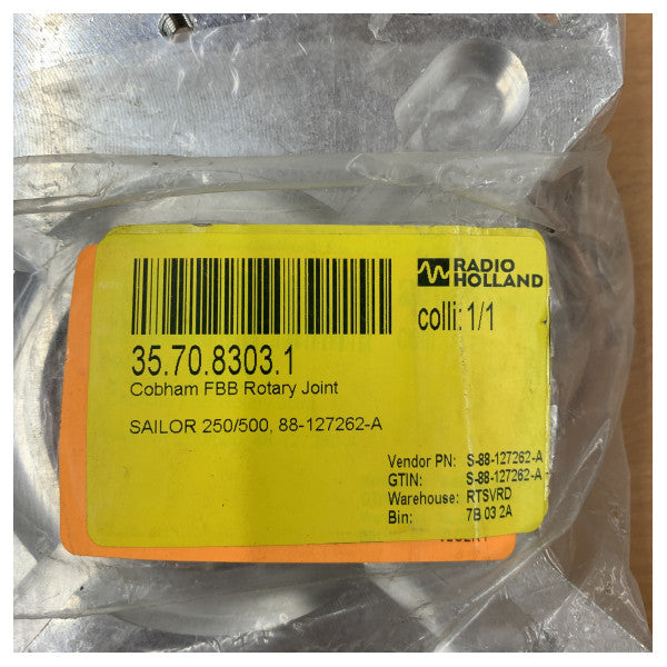 Cobham SAILOR 250/500 FBB Rotary Joint for Marine VSAT - 88-127262-A