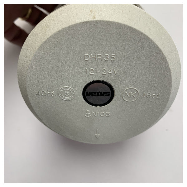 Vetus RR35VWIT RED Navigation Light 360 Degree White - 12/24V