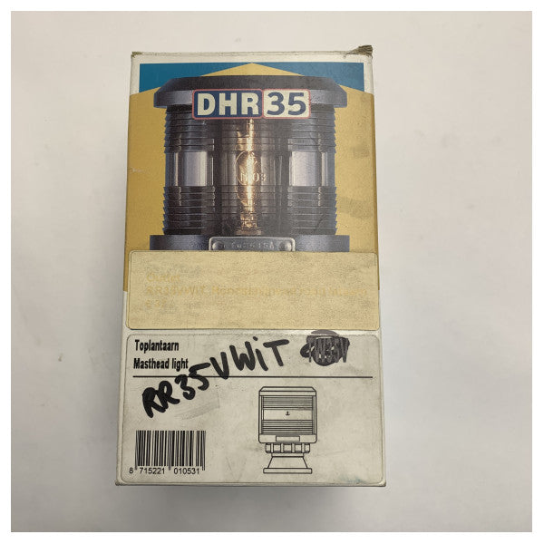 Vetus RR35VWIT RED Navigation Light 360 Degree White - 12/24V