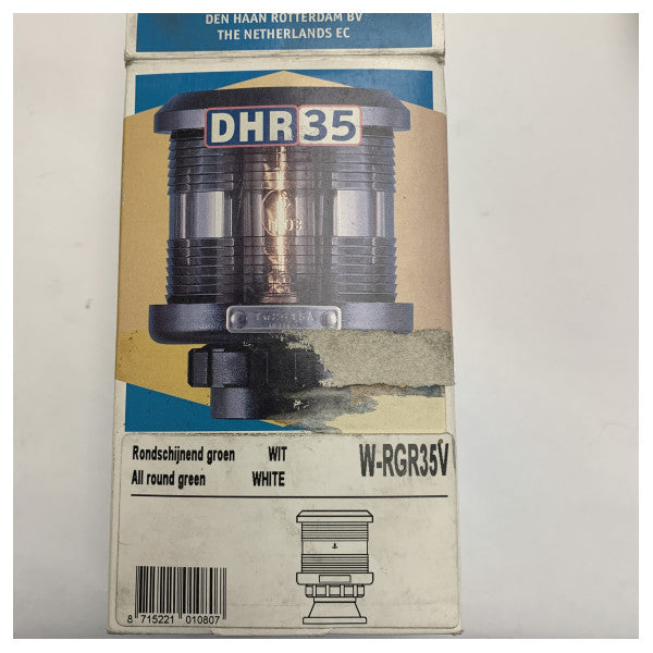 ضوء الملاحة البحري فيتوس DHR W-RGR35V باللون الأخضر 12/25V