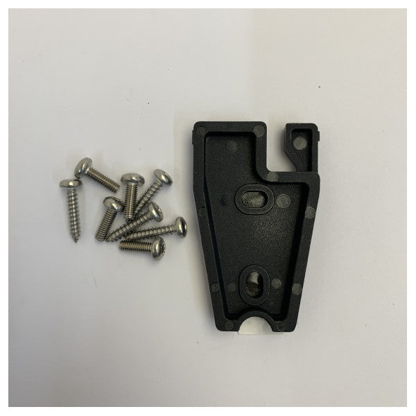 Kit de montagem embutida Garmin CU5000 para eletrónica marítima com adesivo e parafusos