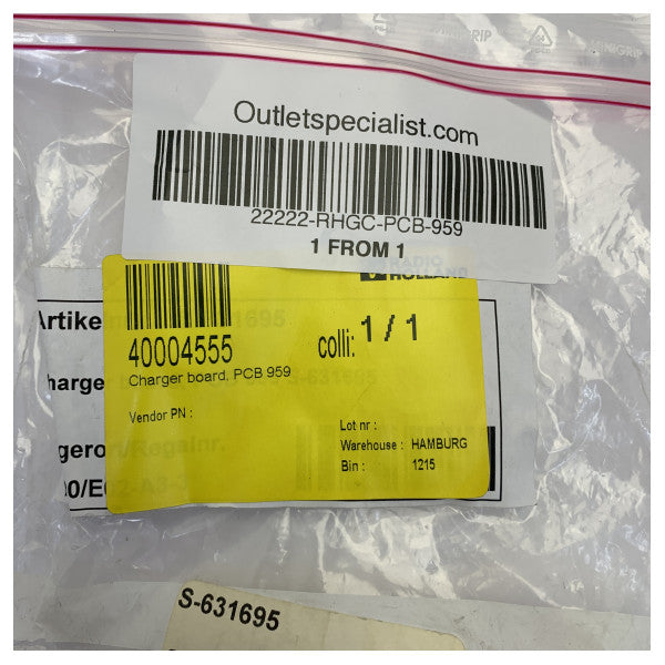Разширителна платка за морско зарядно за батерии Thrane and Thrane PCB-959 с лентов кабел