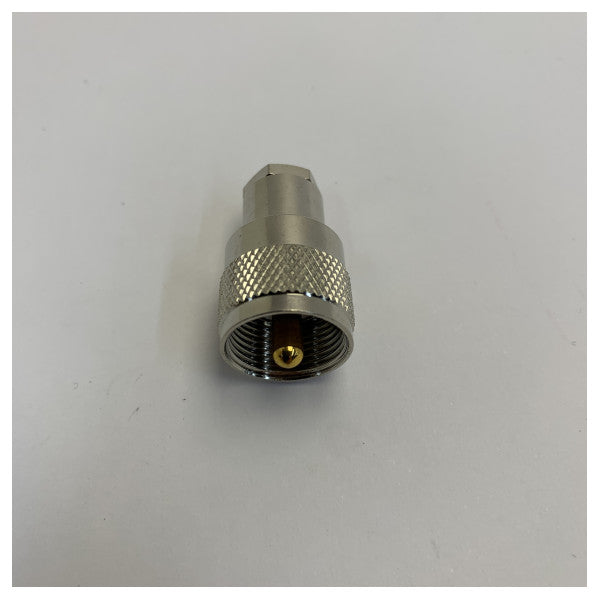 FME мъжки към UHF мъжки (PL-259) RF коаксиален адаптерен конектор за морско радио