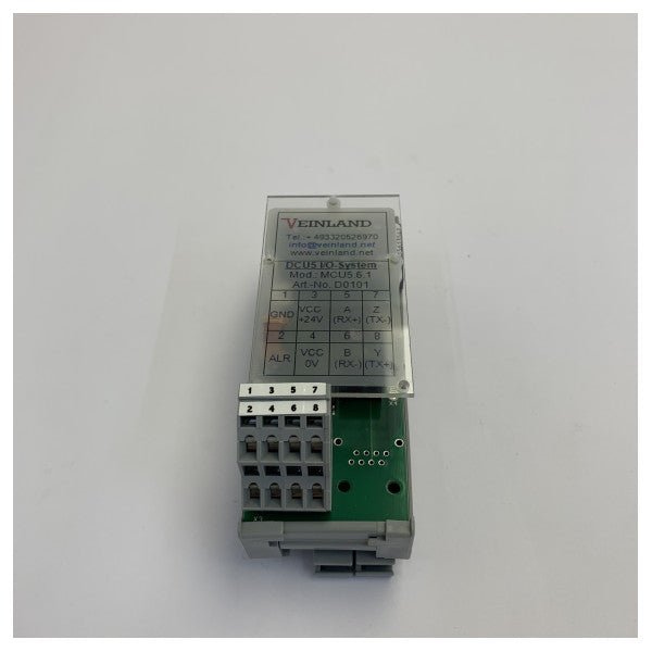 Módulo del sistema de E/S marina VEINLAND VL-MCU5 con terminales WAGO