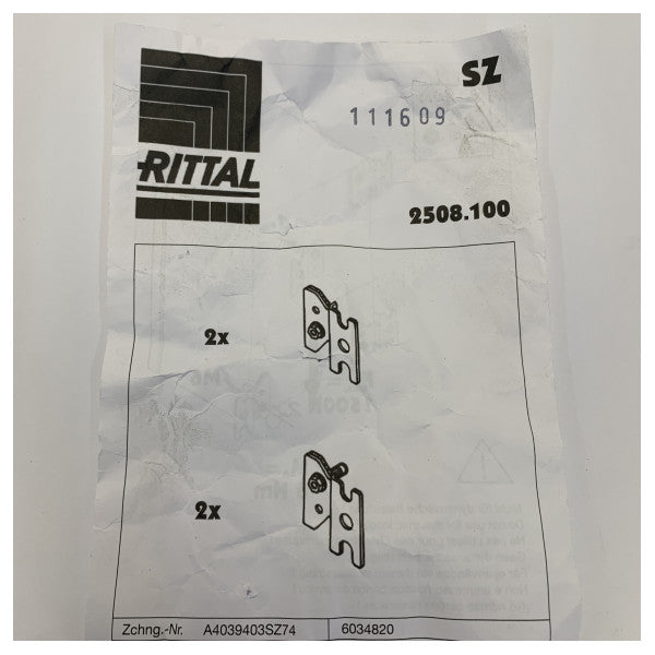 Rittal 2508100 monteringsbraketter for kapslingssystemer
