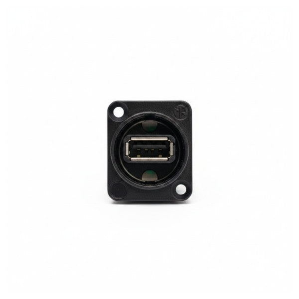 Conector de montaje en panel USB 2.0 reversible Neutrik NAUSB-W-B