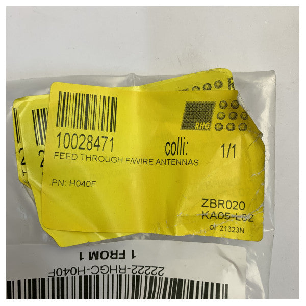 AC Antennas Морски проходен изолатор за антена за проводни антени - H040F