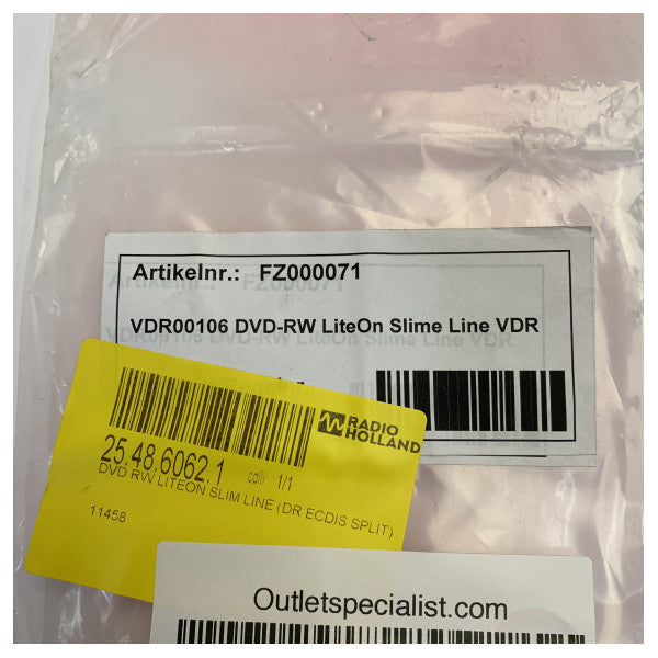 Lite-On Slim Line intern DVD-RW optisk stasjon - 11458 datamaskinkomponent