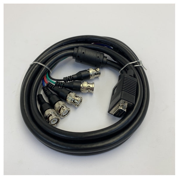 EK553SW-2 Marine RGBHV-Videokabel - VGA-auf-BNC-Computermonitorkabel - 2 m