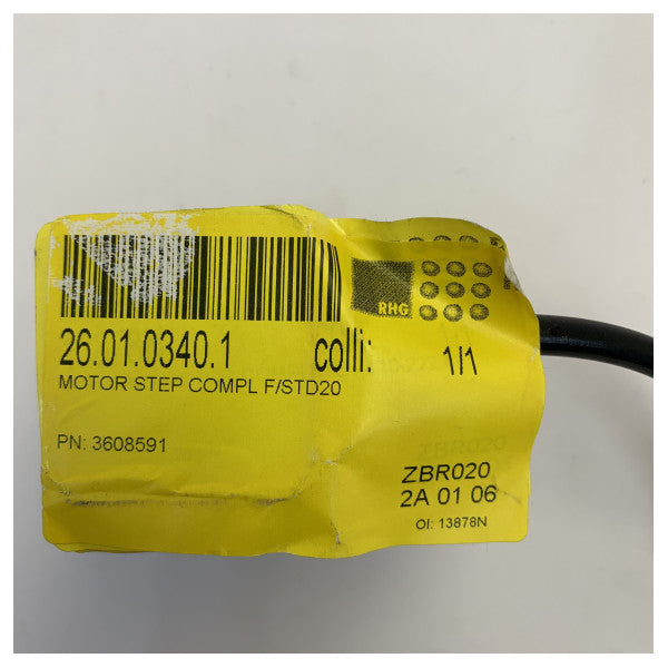 Raytheon 3608591 Stepper Motor for Marine Control Systems