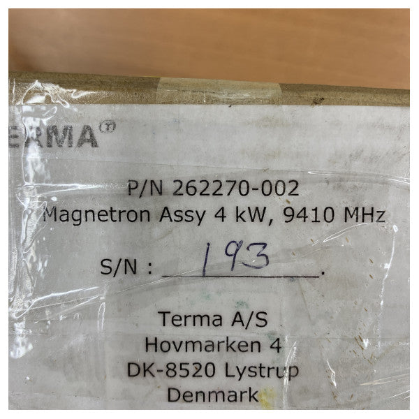 TERMA MG5331 pomorski elektromagnetni solenoid s banana priključcima