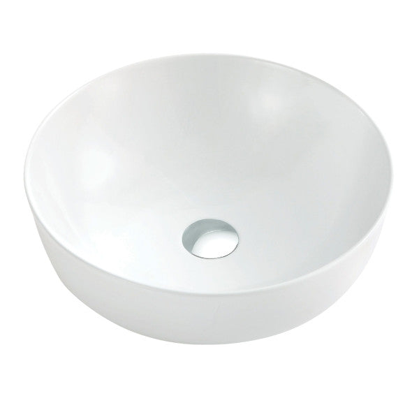 Vasqua Round Sink Diameter 360 x 130 mm White - 157393100001