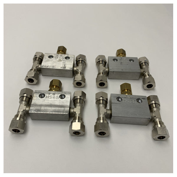 HTPP Pompaları için Vetus HS65 Hidrolik Taşma Vanası 4x