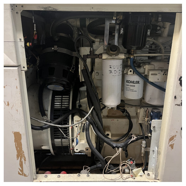 Generador de diesel marino Kohler Usado 125EFOZ 1500 RPM | 125 kW | 50 Hz | 220/380V