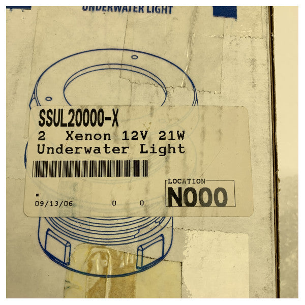 مصباح فيتوس تحت الماء 12 فولت 21 واط زينون HID بحالة معدنية متينة - SSUL2000-X